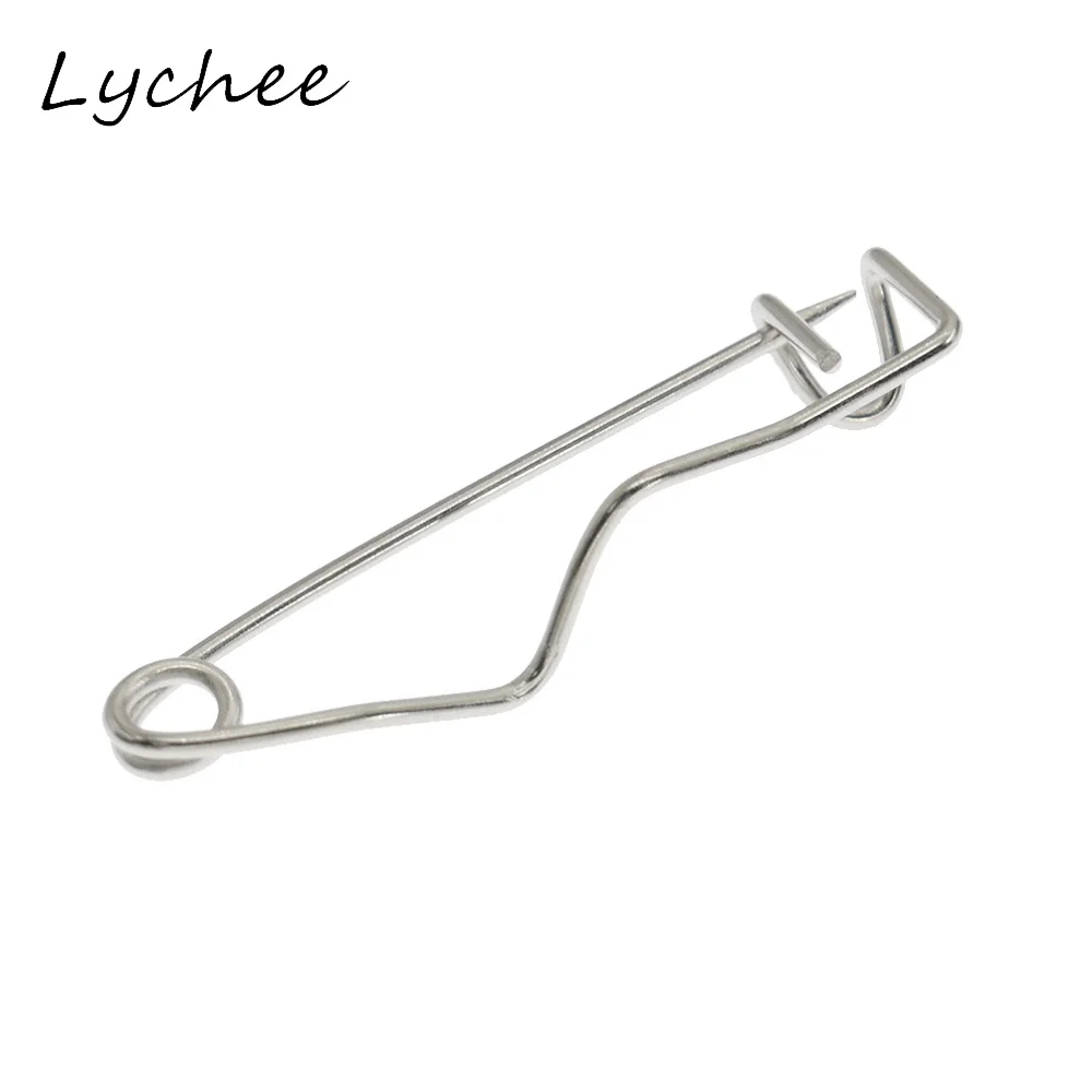 Lychee 100 шт. Новое поступление изогнутые железные булавки для рукоделия швейные
