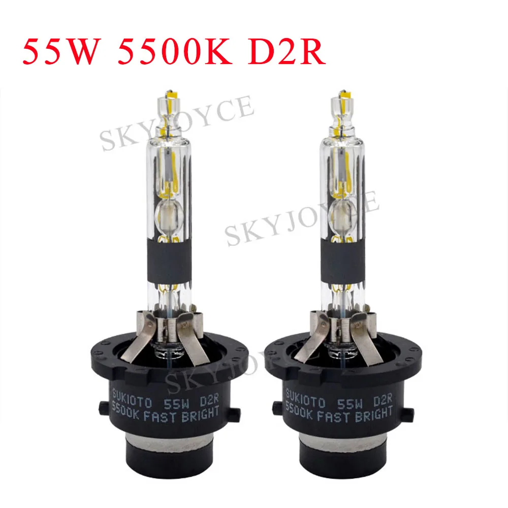 SKYJOYCE быстрая яркая 55 Вт D2S D2R D4S D4R HID лампа для балласт комплект 5500 к белый