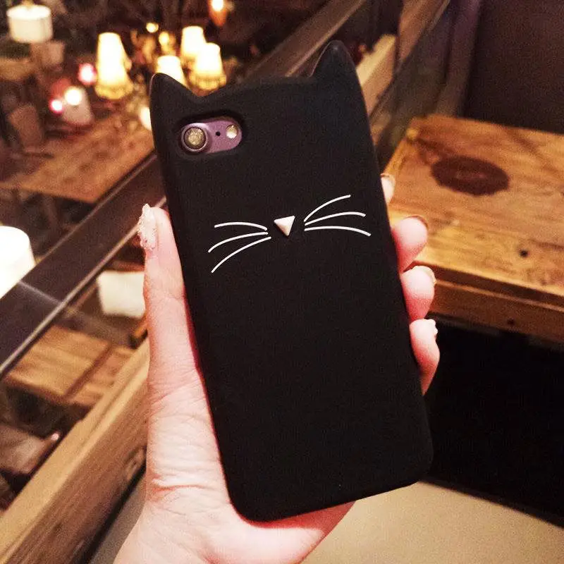 T4 Креативные зыбучие пески блестящие звезды 3D Lucky Cat чехол для телефона для iphone X XR XS Max 6 6S 7 8 Plus Милая динамическая жидкая задняя крышка - Цвет: T4