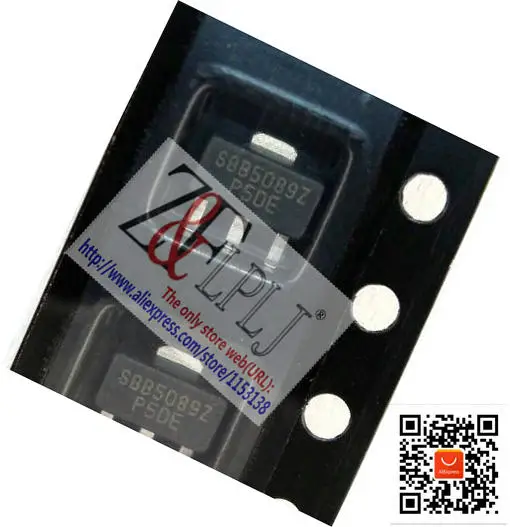 SBB5089Z SBB5089 SOT89 от 50 МГц до 6000 Каскадный активный смещение InGaP HBT MMIC усилитель новый