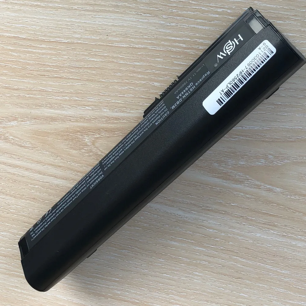 9 ячеек 7800 мАч аккумулятор для ноутбука hp SX06XL, SX09 для hp EliteBook 2560 p, 2570 p, HSTNN-UB2L, QK644AA bateria akku