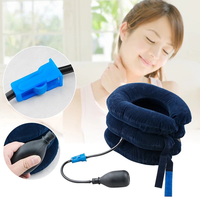 Надувной шейный воротник для снятия боли|cervical neck|pain reliefback traction |