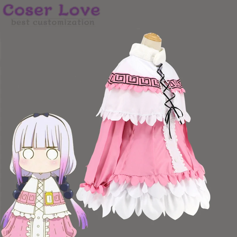 Косплей-костюм горничная дракона Miss Kobayashi канна Камуи Хэллоуин Рождественский