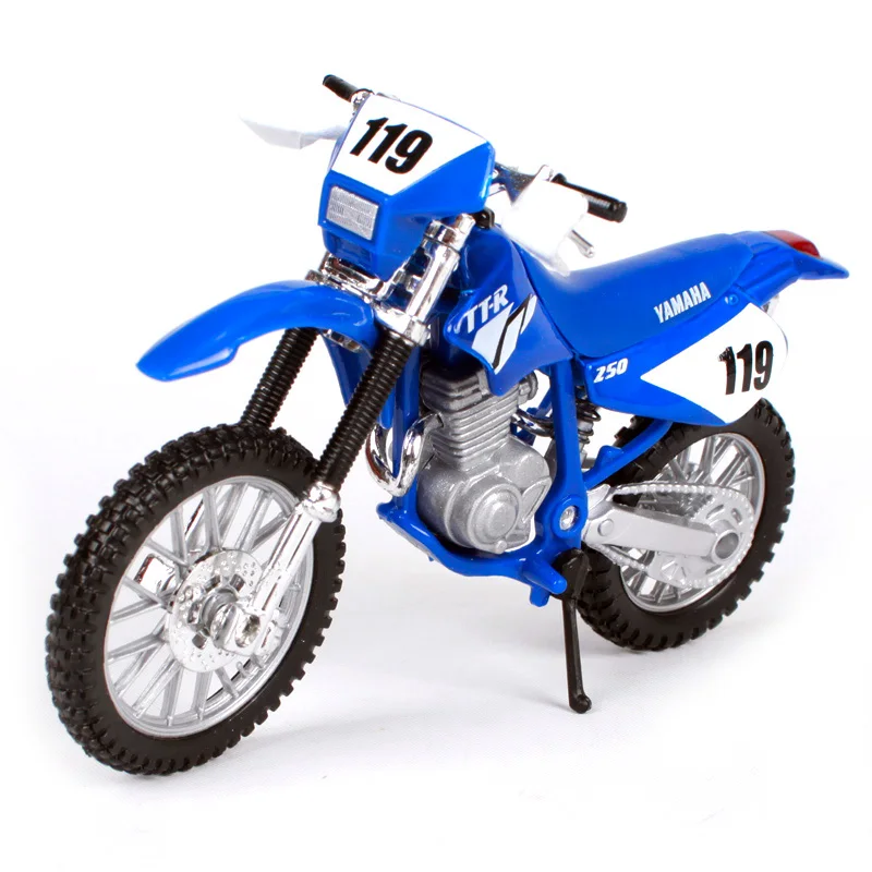 Мужской Велосипед Maisto Синий литой под давлением для мотоцикла yamaha 1:18 250| |