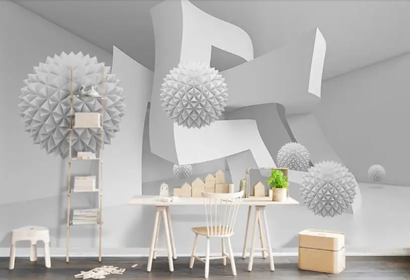 Фото обои на заказ 3d обоями home decor мяч Аннотация архитектуры наклейка панно