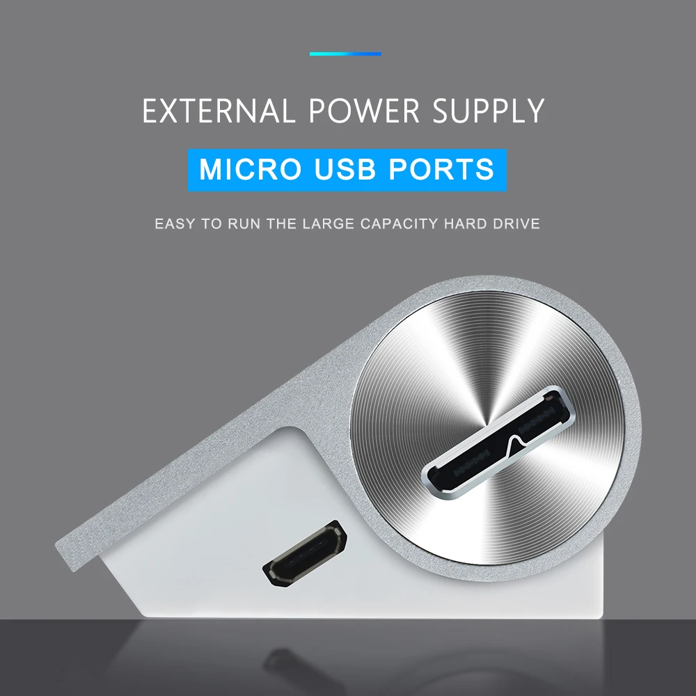 USB 3 0 концентратор порта с TF / SD кардридер высокоскоростной Мульти сплиттер usb для