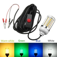 12v fishing light 108smd 2835 led underwater fishing light lures fish finder lamp attracts prawns squid krill