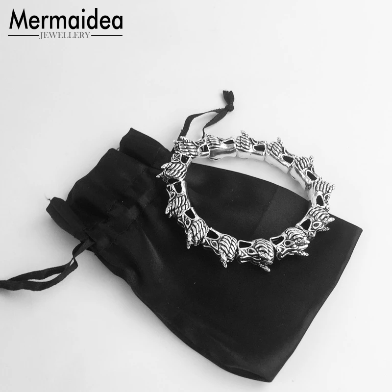 Dragon Strand Bracelet DIY Jewelry Accessories Good Jewerly For Men Women 2020 Gift silver plated Super Deals | Украшения и