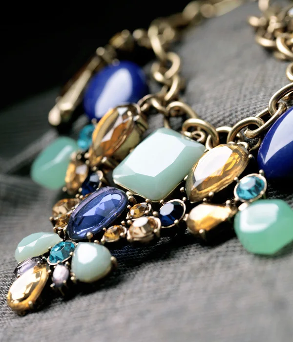 Оптовая цена модные женские повседневные аксессуары античное Золотое цветное