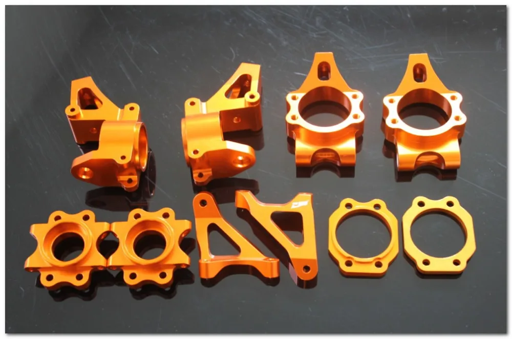 

hub carrier set for baja 5b 5T 5SC orange color