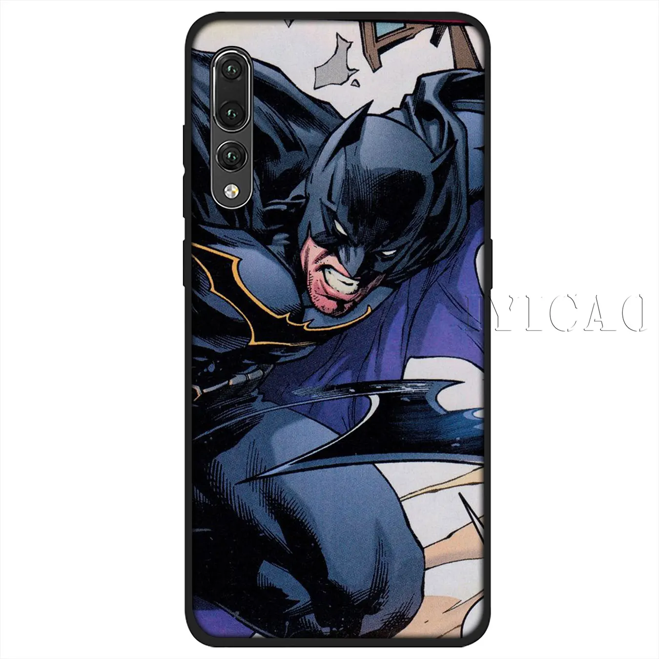 IYICAO Мягкий силиконовый чехол для телефона с Бэтменом джокером Huawei P30 P20 Pro P10 P9 P8 Lite