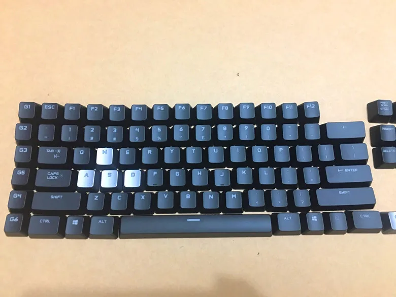 Оригинальные новые колпачки для клавиш Logitech G710 + Оригинальная Черная