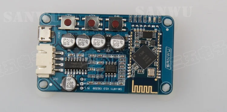 DC 5V USB источник питания Bluetooth приемник с усилителем мощности для портативного