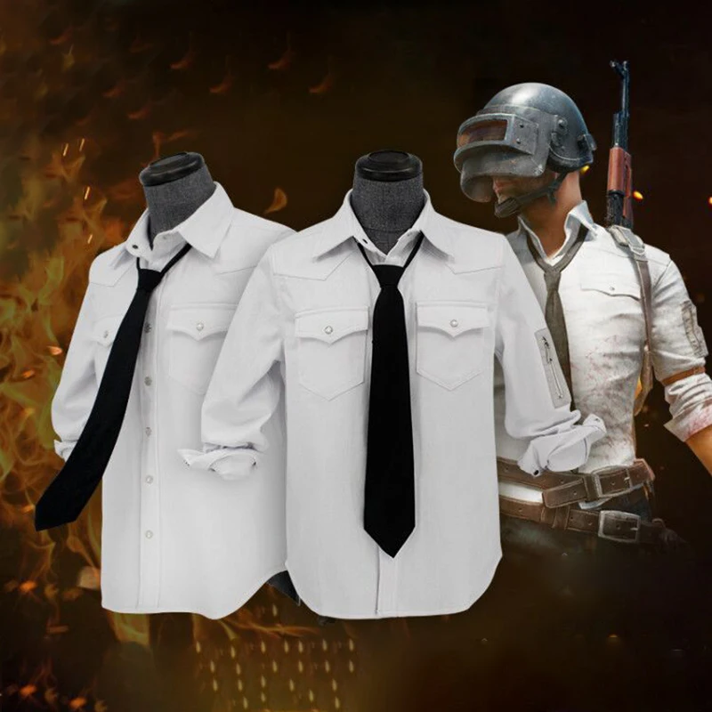Костюм для косплея игры Playerunknown Battlegrounds PUBG Топ с длинным рукавом взрослых унисекс