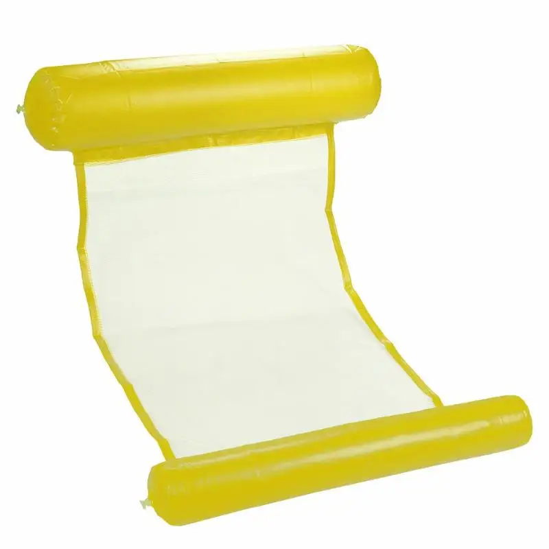 130x70cm New Summer Pool Air Mattress Inflatable Floating Row Beach Foldable Swimming Pool Chair Hammock Water Sports Piscina Wholesale - Цвет: 130x70cm