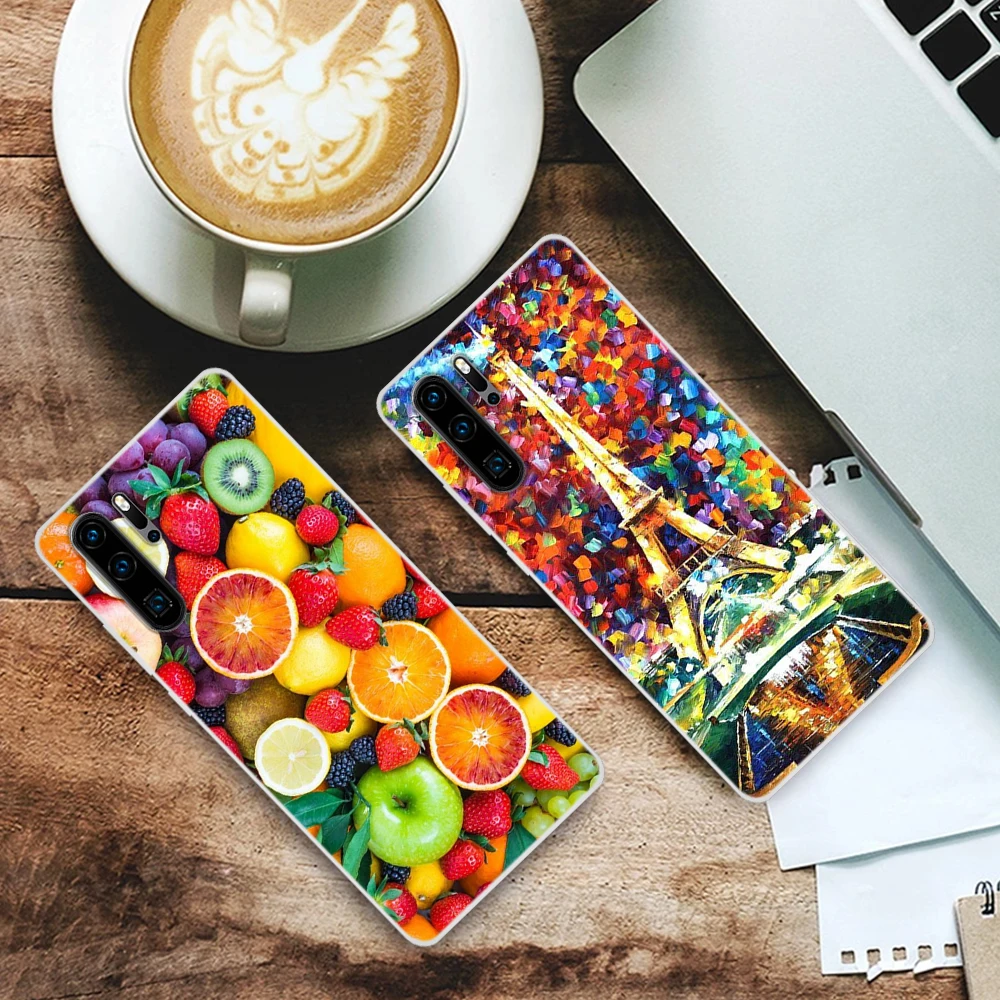 Чехол для телефона Huawei P30 Pro силиконовый чехол из ТПУ мягкая задняя крышка