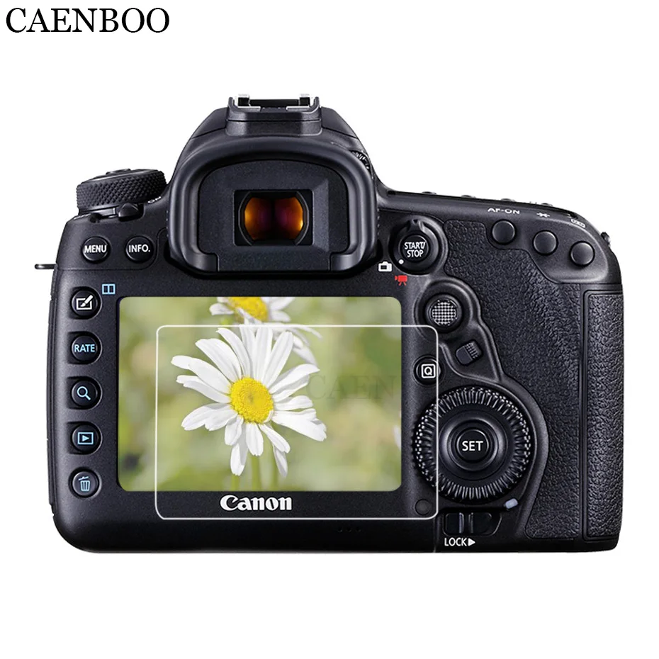 Защитный ЖК экран CAENBOO для Canon EOS 1DX 5D Mark III IV 5D3 5D4 5DS 5DSR защитная пленка 2.5D с