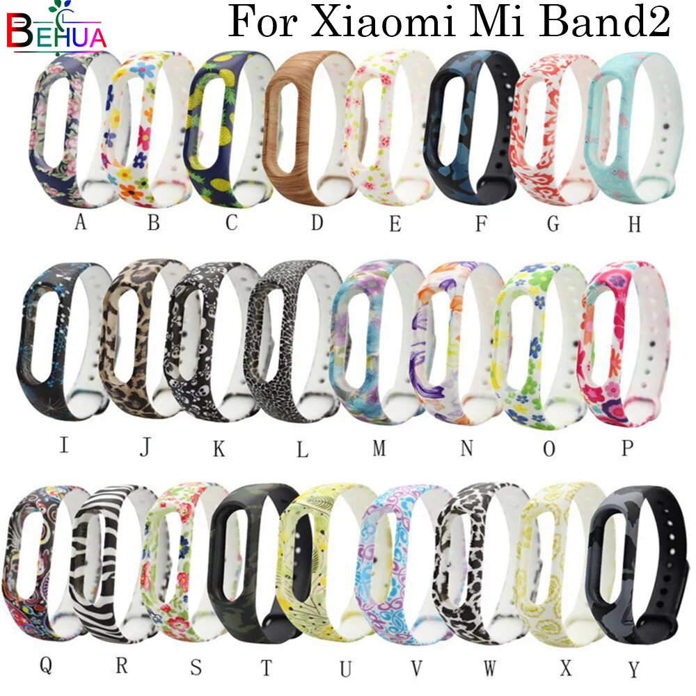 Многоцветный силиконовый браслет для Xiaomi Mi Band 2 сменный Браслет смарт часов band