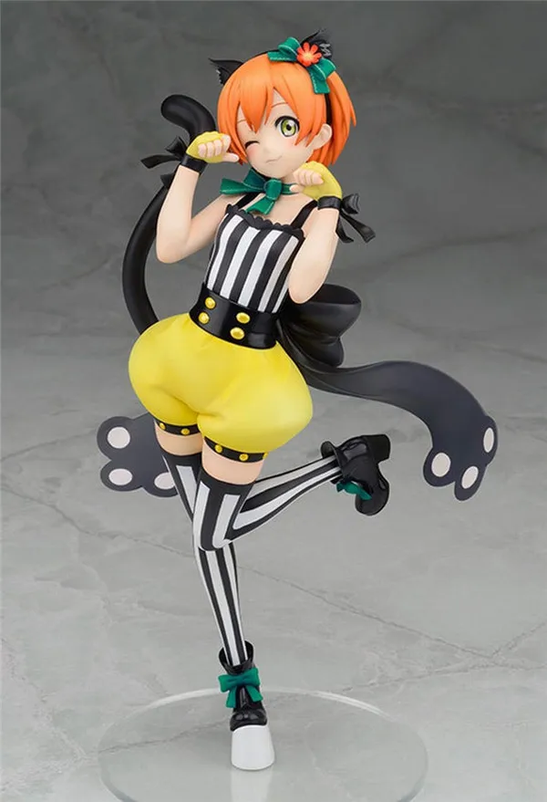 Alter Love Live Figuras Lovelive School Idol Festival Hoshizora Rin Cat ПВХ фигурка модель игрушки Neko Brinquedos 23 см|toy