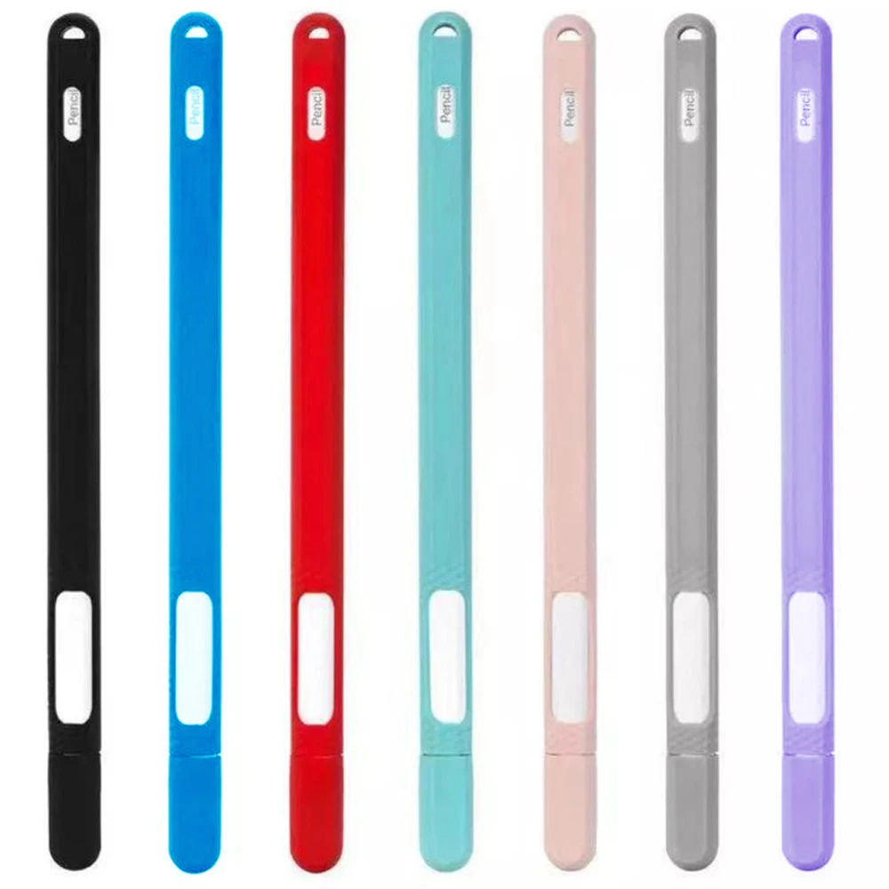 Чехол для Apple Pencil 2, Чехол для iPad Pro, чехол-карандаш для планшета, стилус для сенсорного экрана, защитный колпачок, мягкий силиконовый чехол
