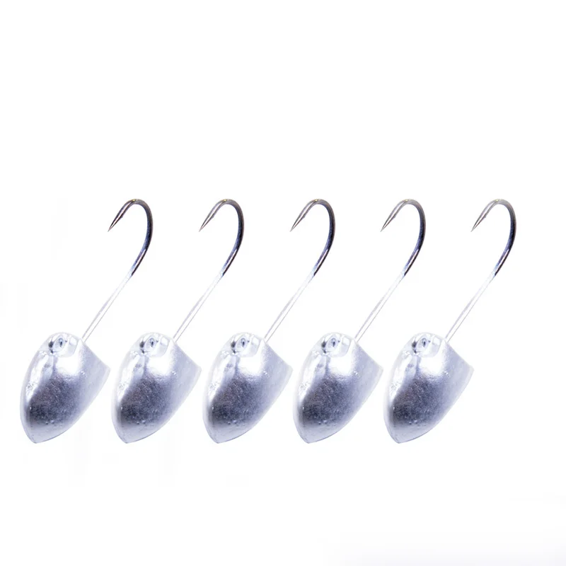 10 шт./лот Jig head 1 8g/2 7g/3.5g/5g крючков из высокоуглеродистой стали мягкие приманки