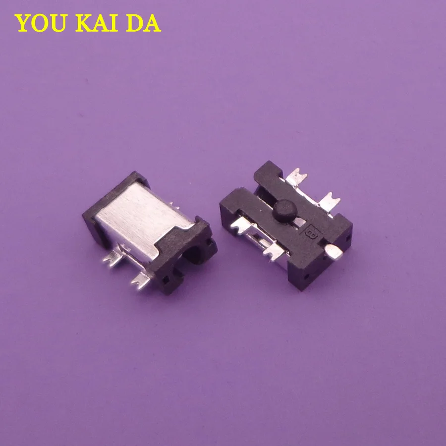 100 шт./лот Новинка 2 5 мм X 0 65 DC SMD SMT 7 планшетный ПК зарядный разъем питания 5pin