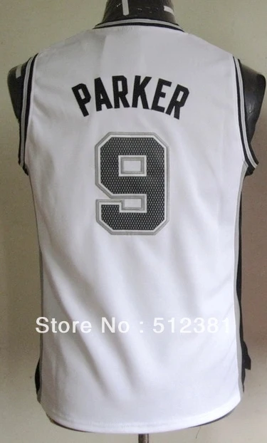 Free Shipping!!#9 Tony Parker 2013 new Youth Kids jersey Embroidered logo( all name numbers stitched ) | Спорт и развлечения