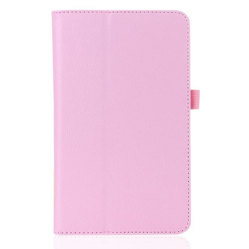 Кожаный чехол-книжка с откидной подставкой в виде личи для Samsung Galaxy Tab 4 8 0 T330 T331 T335 |