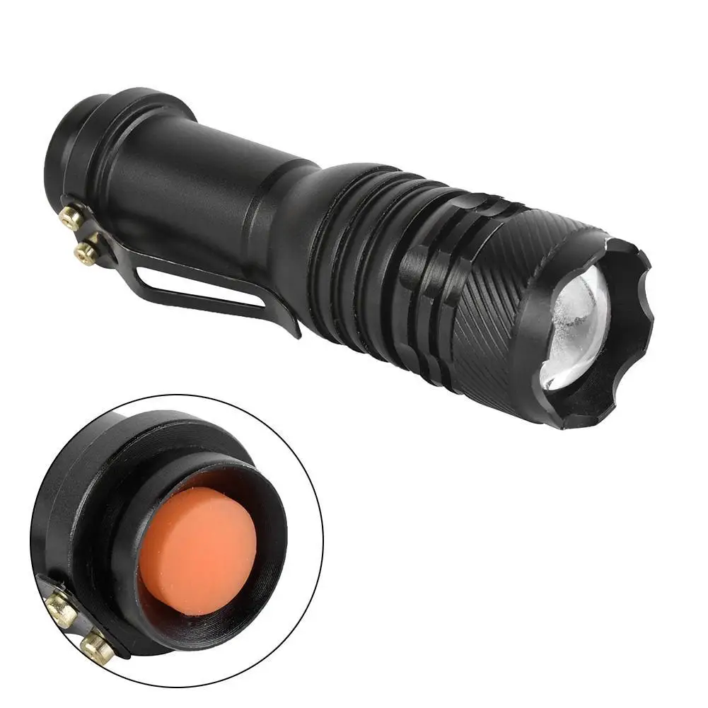 Мини светильник 120лм светодиодный фонарик 3 режима масштабируемый регулируемый