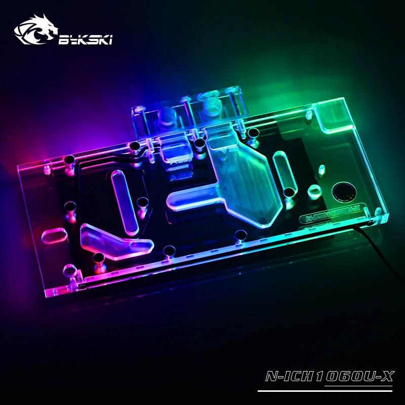 Bykski В. С. Ультра ледяной дракон INNO3D gtx1060 суперверсия полностью закрывающая