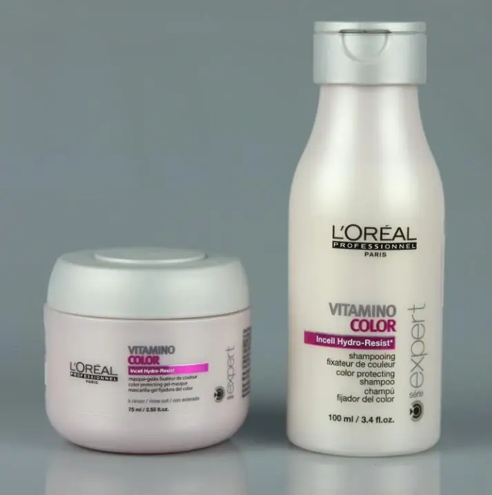 Оригинальный 2 шт./компл. VITAMINO COLOR Incell Hydro resisty окрашенный шампунь для защиты цвета