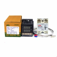 rex c100 ssr 40da solid state relay 40a intelligent pid digital temperature controller k thermocouple 1m