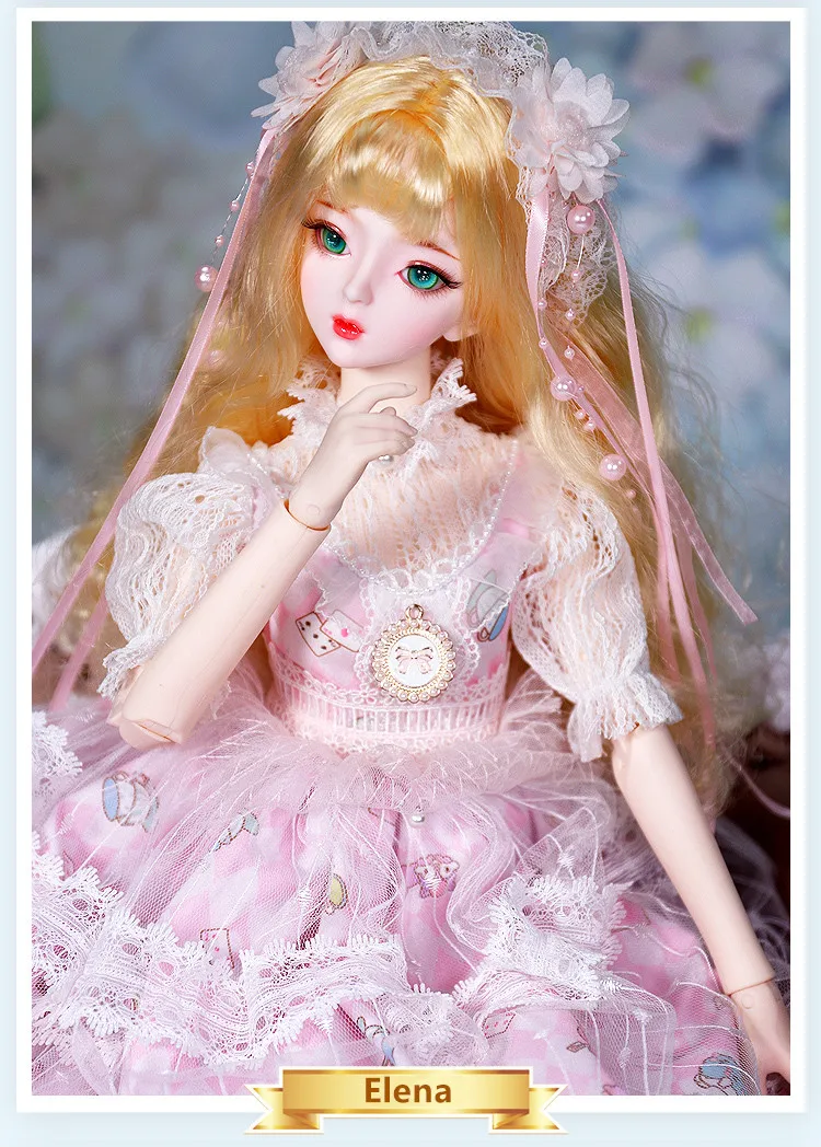 1/3 BJD кукла 62 см DF Заказная кукла шарнир тело ручная роспись макияж мечта фея AI YoSD MSD SD набор игрушка подарок DC лати