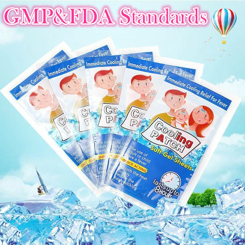 Медицинская Гидрогелевая многофункциональная снижающая температуру Накладка