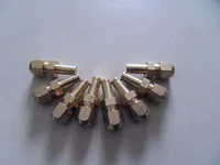 Custom made nozzle Jets for gas burner propane gas jet orifices for bbq grill oven heater gas orifice fittings factory