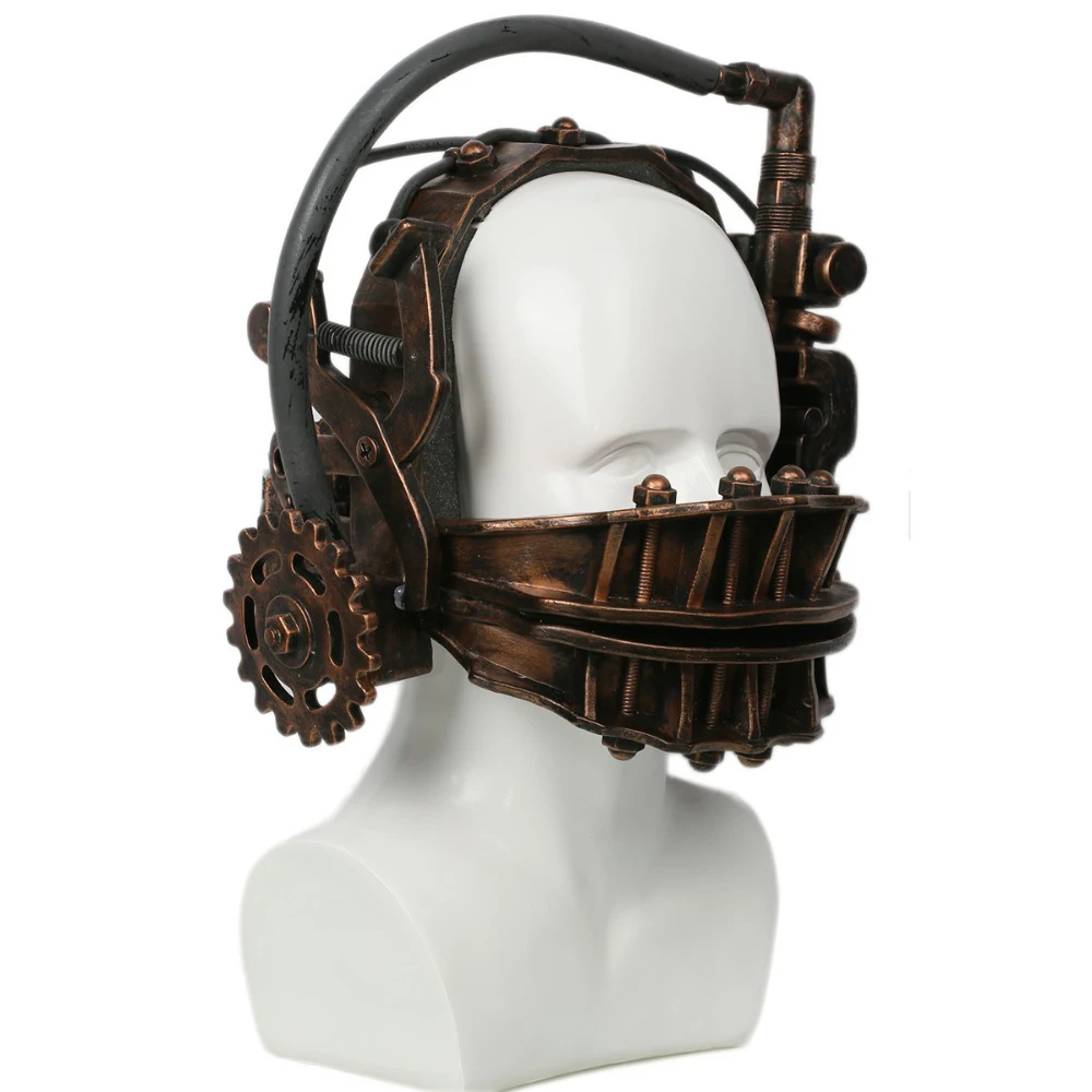 Маска XCOSER SAW Reverse Bear Trap из мягкой бронзы для косплея шлем ужаса копия фильма костюм