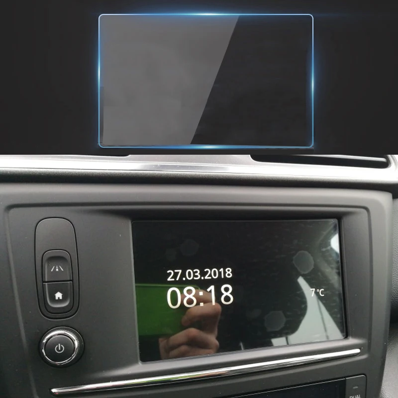 7 дюймов 150*90 мм для Renault Kadjar контроль ЖК-экрана автомобиля стикер GPS Навигация