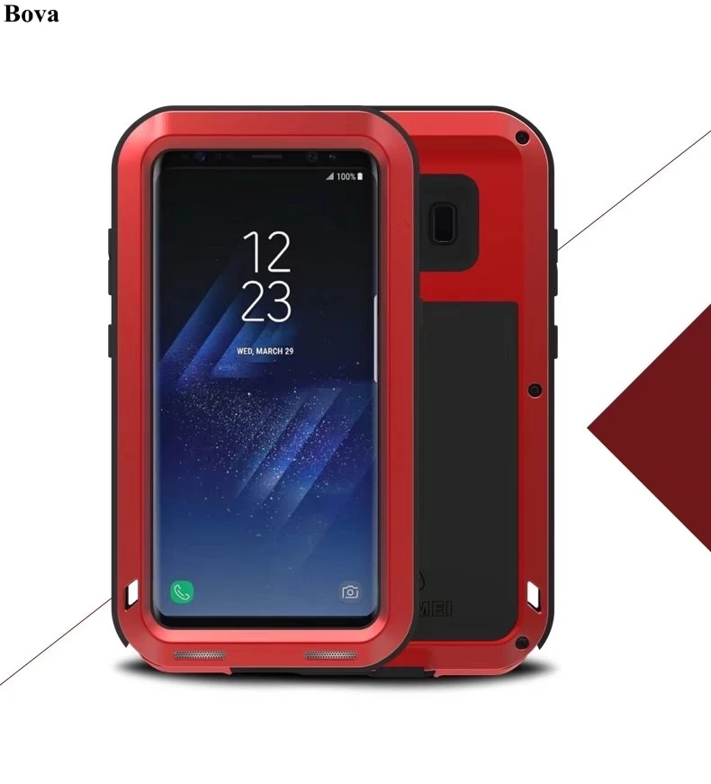 

Original Love Mei Waterproof Shockproof Case for Samsung Galaxy S8+Plus Rugged cover Metal Aluminum Case For Samsung S8