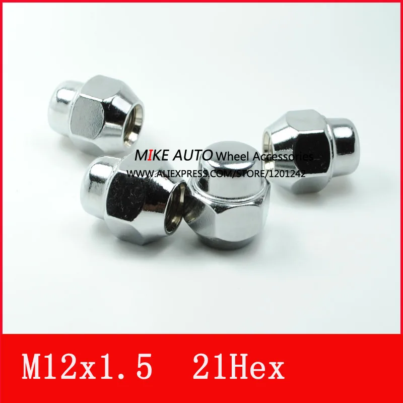 16 шт. шестигранные гайки для колес Mazda 3 Mazda6|nuts for wheels|hex wheel nutsm12x1.5 nuts |