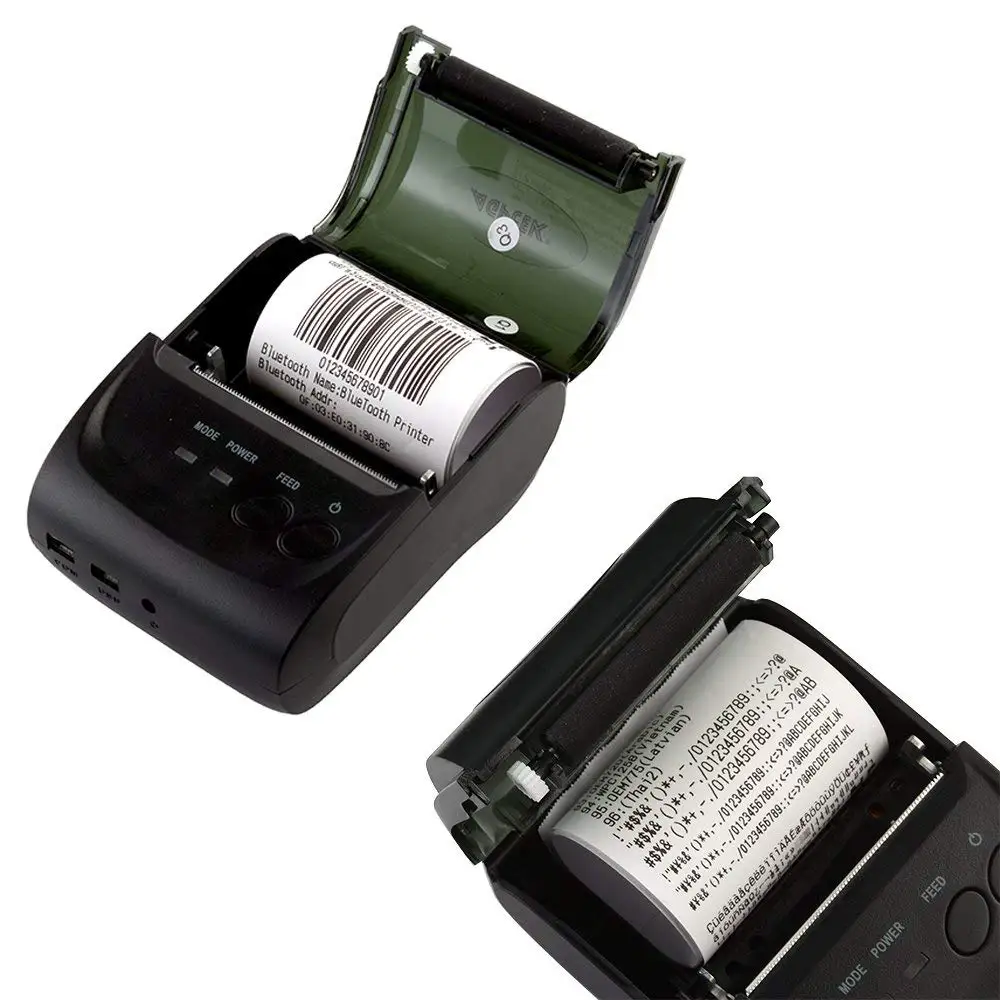 Pos принтер android портативный Bluetooth термопринтер Мини 58 мм bluetooth ios pos Мобильный USB