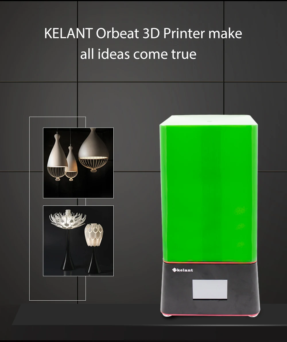 Kelant Orbeat D200s вспышка 2 к ЖК-экран UV-LED принтер SLA DLP lcd 3d украшения для стоматологов