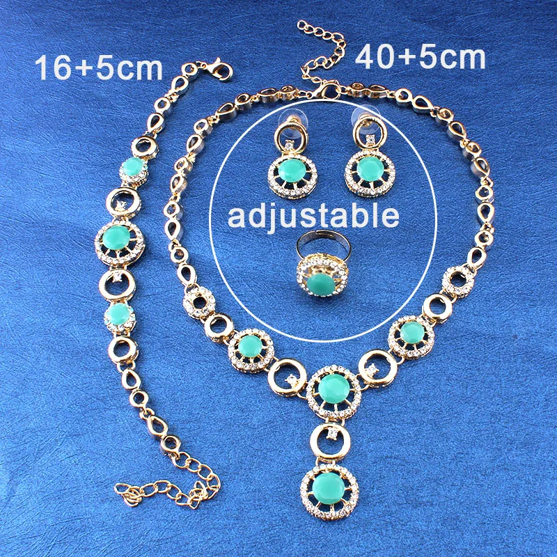 Ювелирный Комплект из колье и серёг с австрийским кристаллом|necklace earrings bracelet|earrings