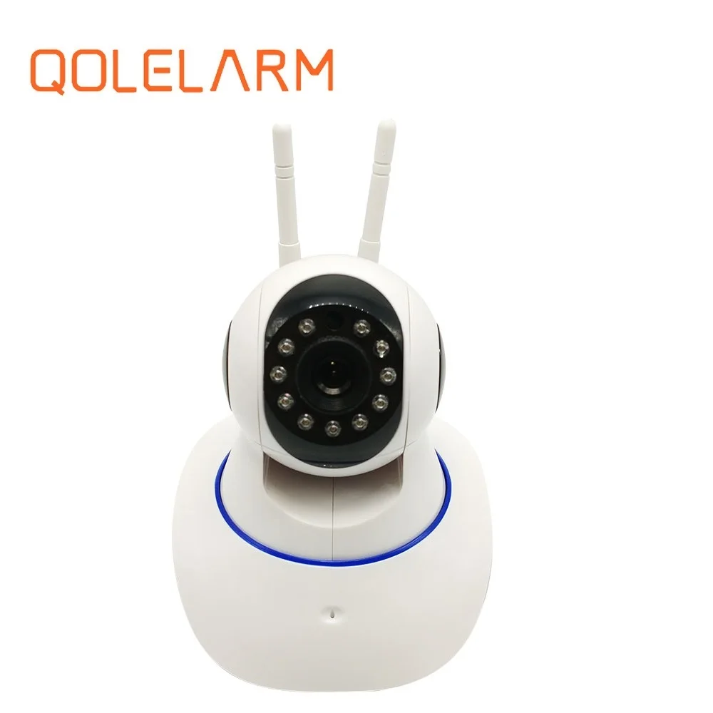 QOLELARM 433 МГц датчик сигнализации совместимая с ip камерой 720 P wifi поддержка sd карт 2cu