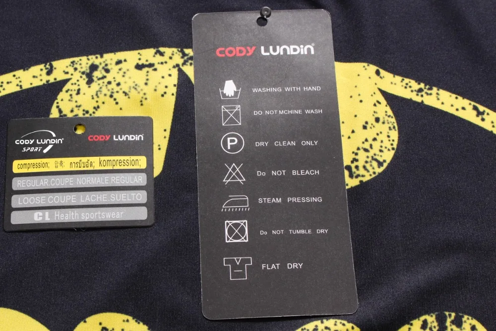 Codylundin женские компрессионные футболки с суперменом Бэтменом/женские компрессионные футболки женские футболки для фитнеса