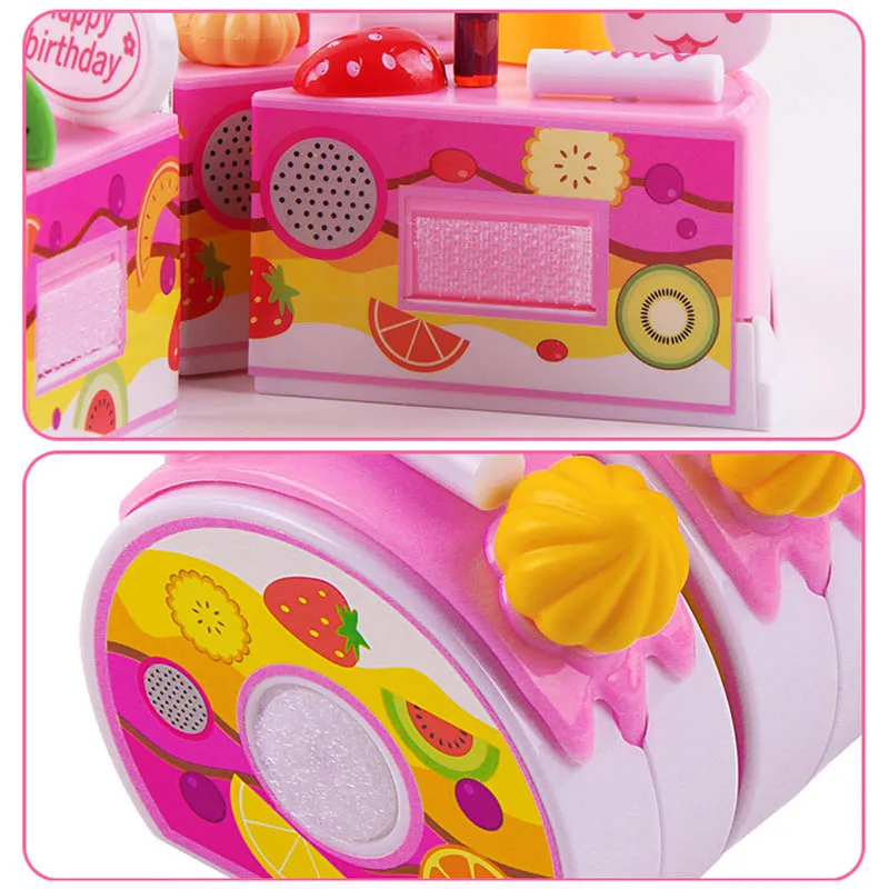 Kitoz 75 шт. мини торт для счастливой резки милая игрушка миниатюрная еда куклы