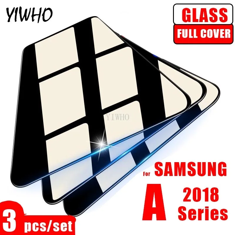 10 шт Для samsung Galaxy A6 A7 A9 A8 Plus A70 A50 A40 A30 A20 стекло Sumsung протектор экрана закаленное защитное стекло