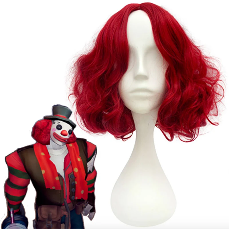 

Game Identity V Cosplay Wig Clown Cosplay Wig Heat Resistant Synthetic Anime Cosplay Wig Halloween Party