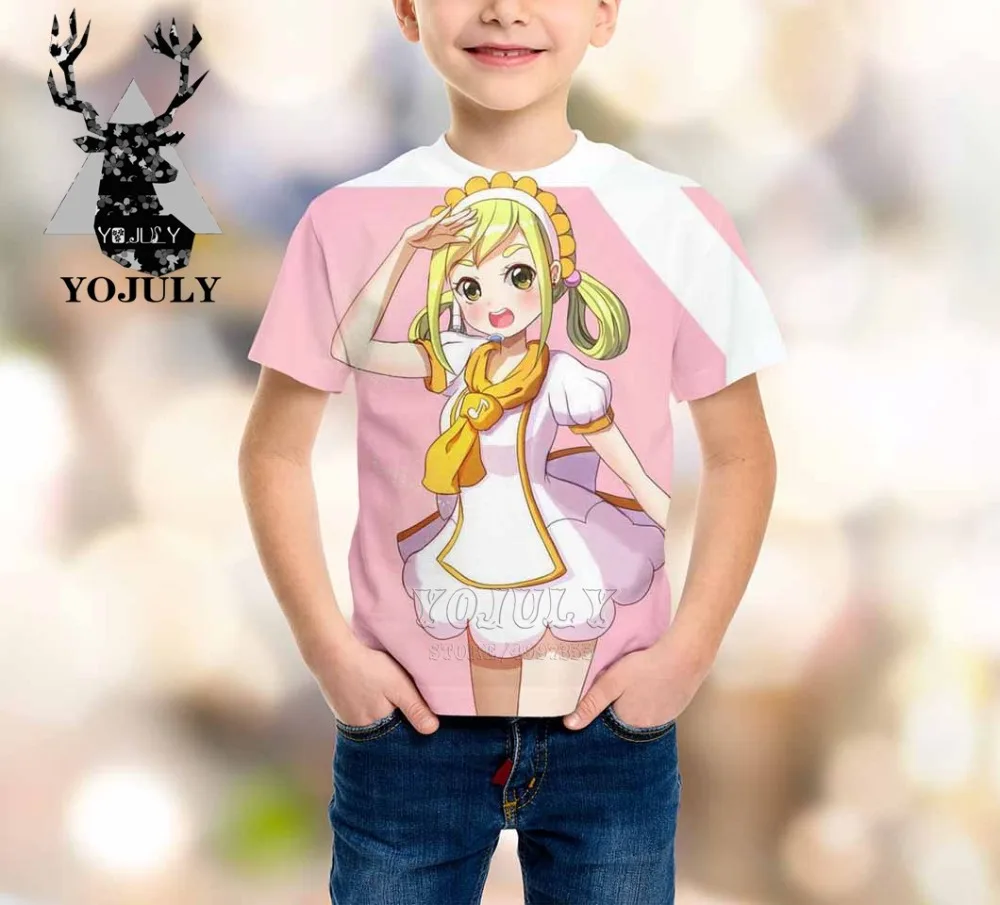 YOJULY Witch Doremi harajuku/детская одежда с 3d принтом для маленьких мальчиков и девочек-подростков детская футболка Лидер продаж, модные топы, футболки Modis A321