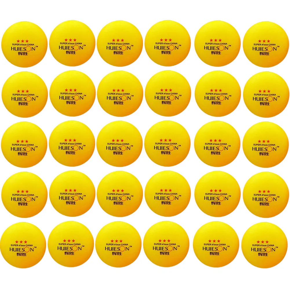 

30Pcs/bag Table Tennis Balls Ping Pong Ball White for Amateur Advanced Training Ball Racquet Sports