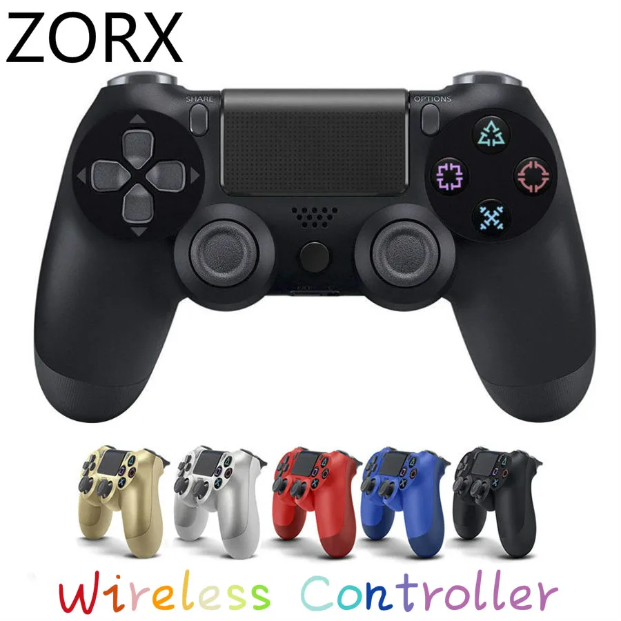 Zorx Беспроводной игровой контроллер для sony Playstation 4 PS4 Вибрационный джойстик